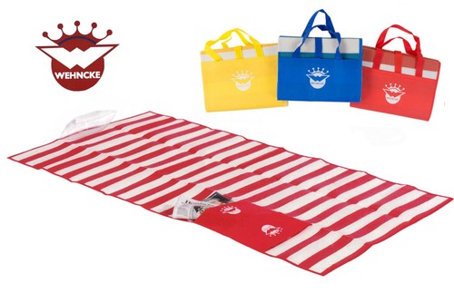 Strandmatte mit kissen und - strandmatte,